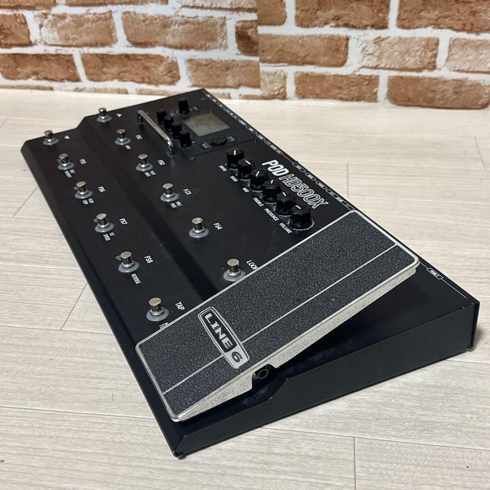 Line 6 POD HD500X Multi Effects Guitar Processor Amp Simulator Floor Pedal