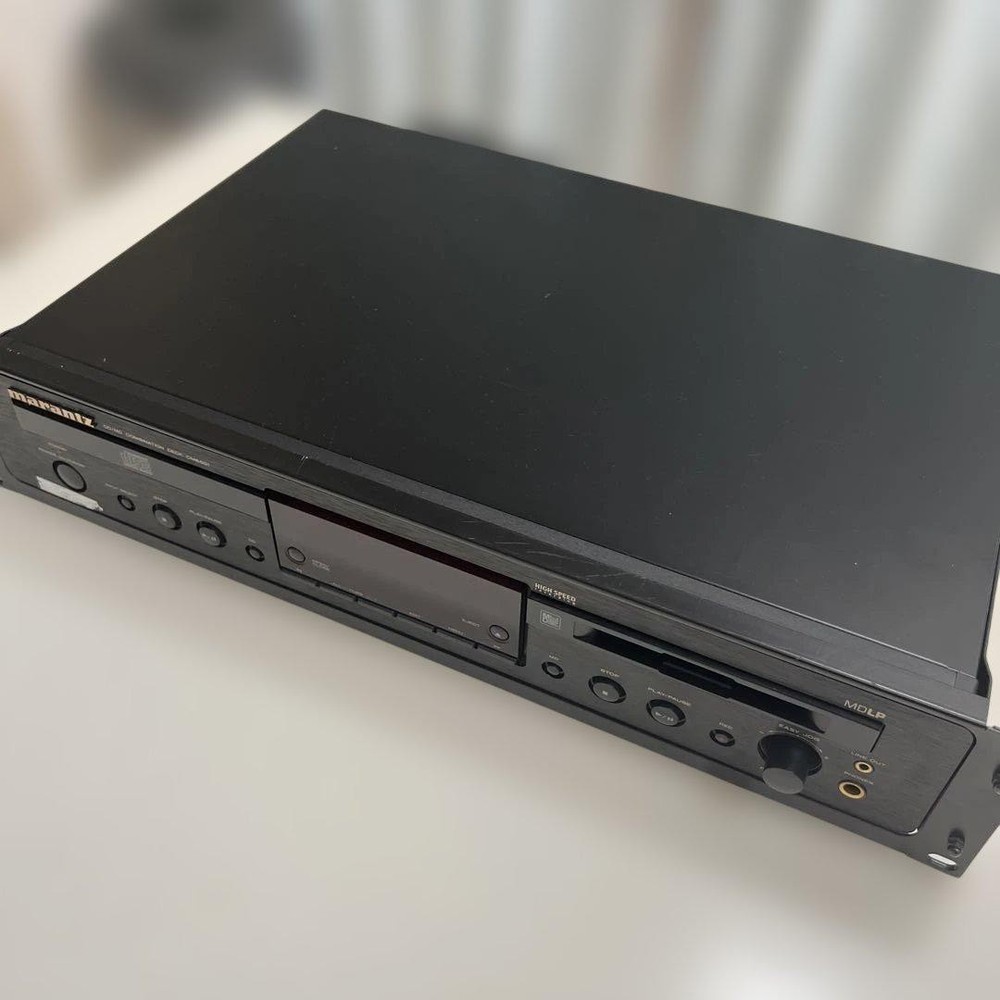 USED Marantz CM6001 CD/MD Combination Player 　black All Function