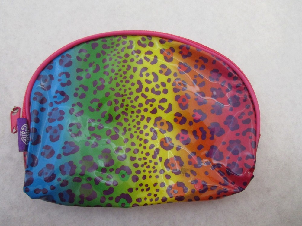 Lisa Frank Plastic Leopard Pencil Pouch