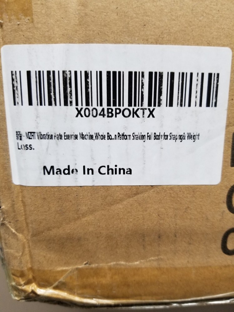 MZHT Vibration Plate Exercise Machine Platform