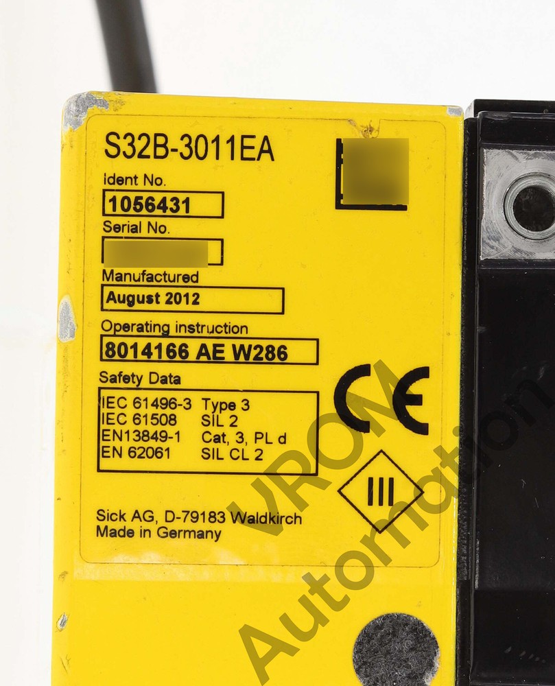 SICK S32B-3011EA Mini Safety Scanner S300 Remote Long Range