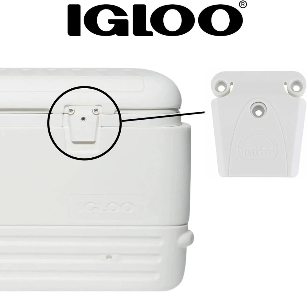 Durable Igloo 2-Pack Cooler Latch Set - Quick Install, UV Inhibitor Protection