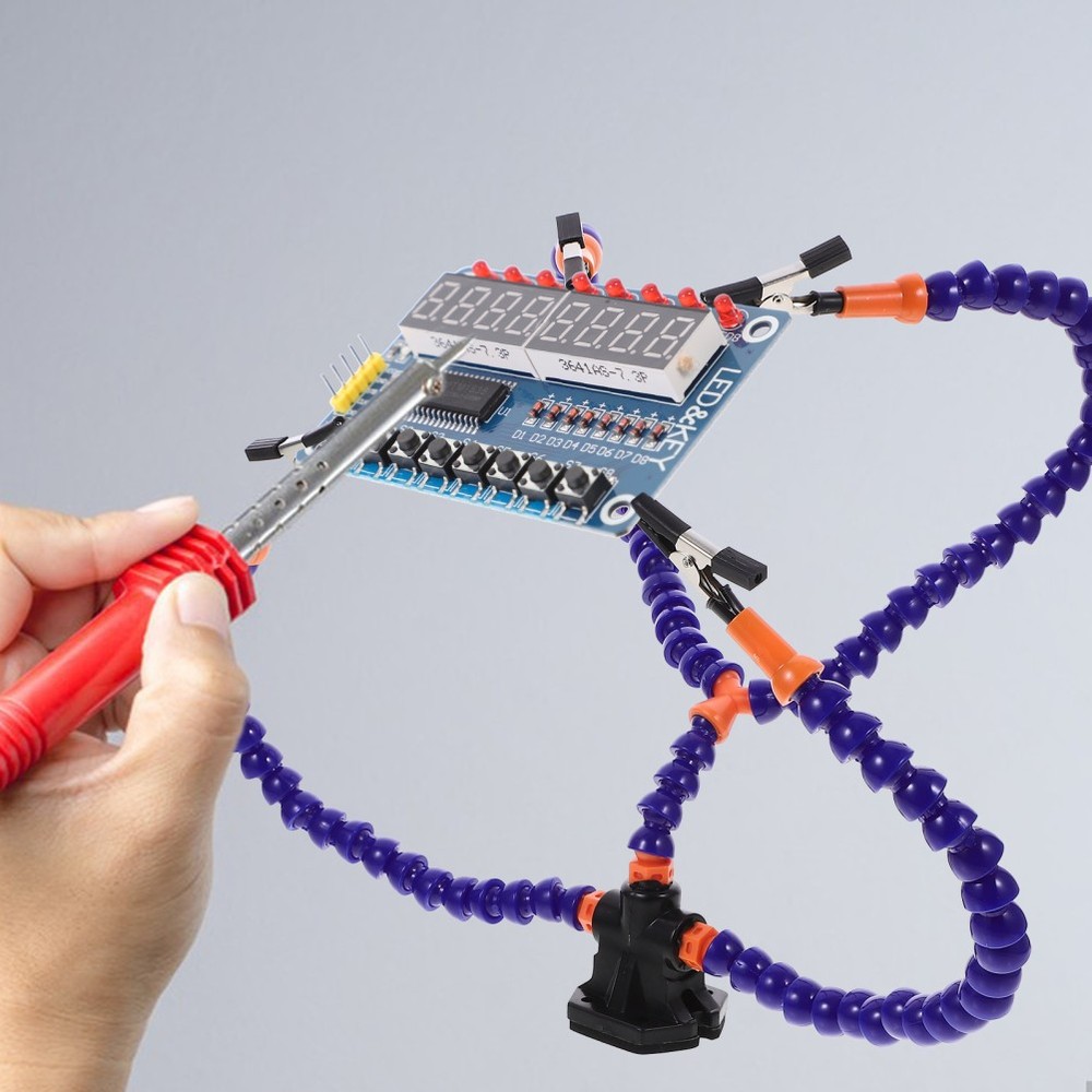 Adjustable Soldering Clamp Pcb Holder Circuit Board for Third Hand Tool