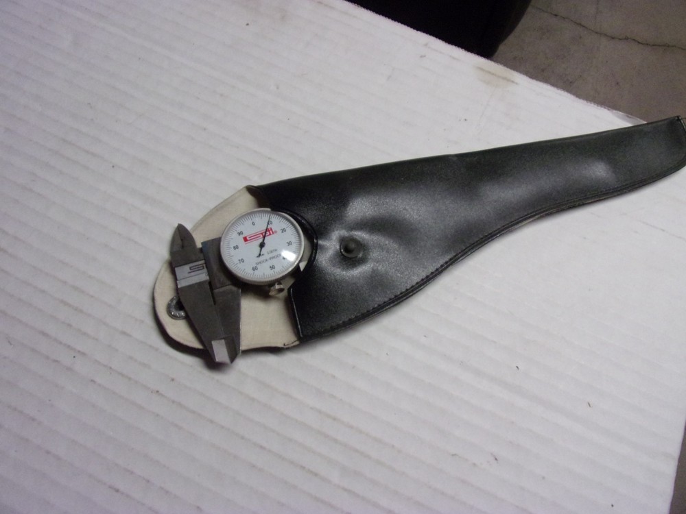 SPI Dial Caliper 0-6" W/Storage pouch Shock Proof used