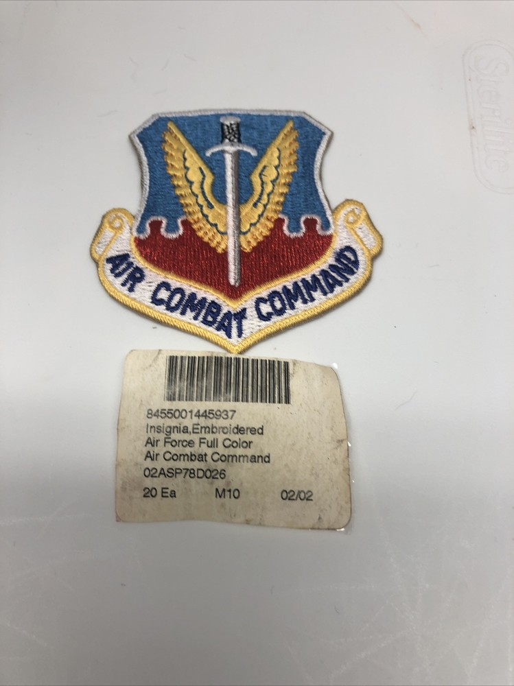 U.S. Air Force Air Combat Command Patch Insignia