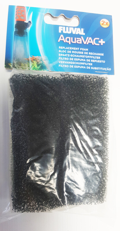 Fluval AquaVac Plus Foam Filter Pad 2 pack