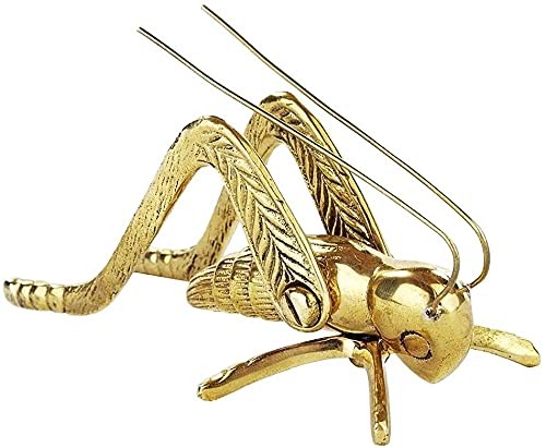 Upper Deck Solid Brass Cricket ~ Fireplace Cricket on The Hearth