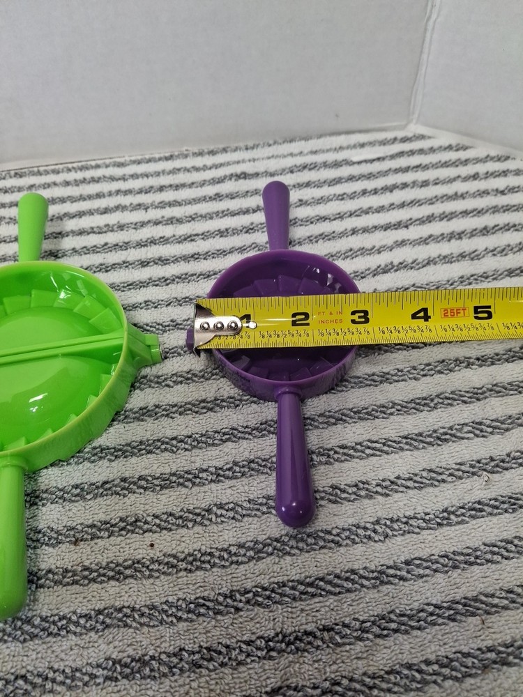 Magic Dumpling Presses 3 Red Green Purple