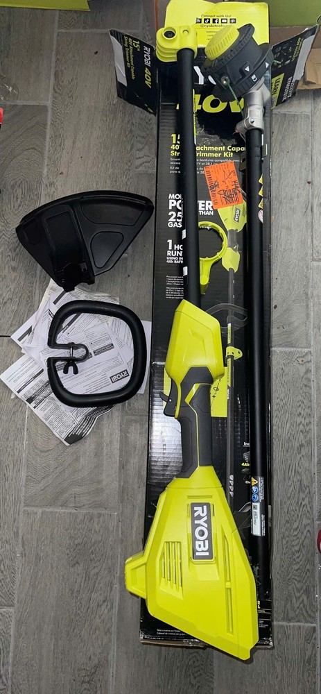 Ryobi RY40ST01K 40V 15" String Trimmer Attachment Capable (Tool Only)