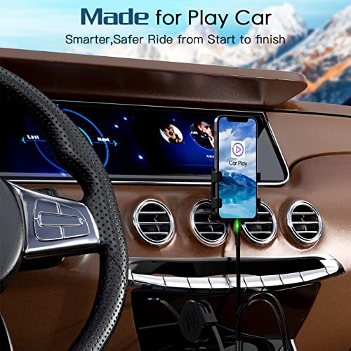 Coiled Multi Charging Cable 3A, 2Pack Retractable Lightning Cable, Multi Black