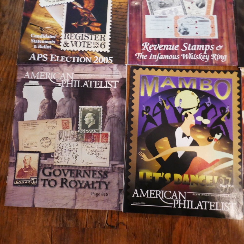 AMERICAN PHILATELIST 12 ISSUES 2006 jan-dec ~ Stamps, Covers, US, Worldwide