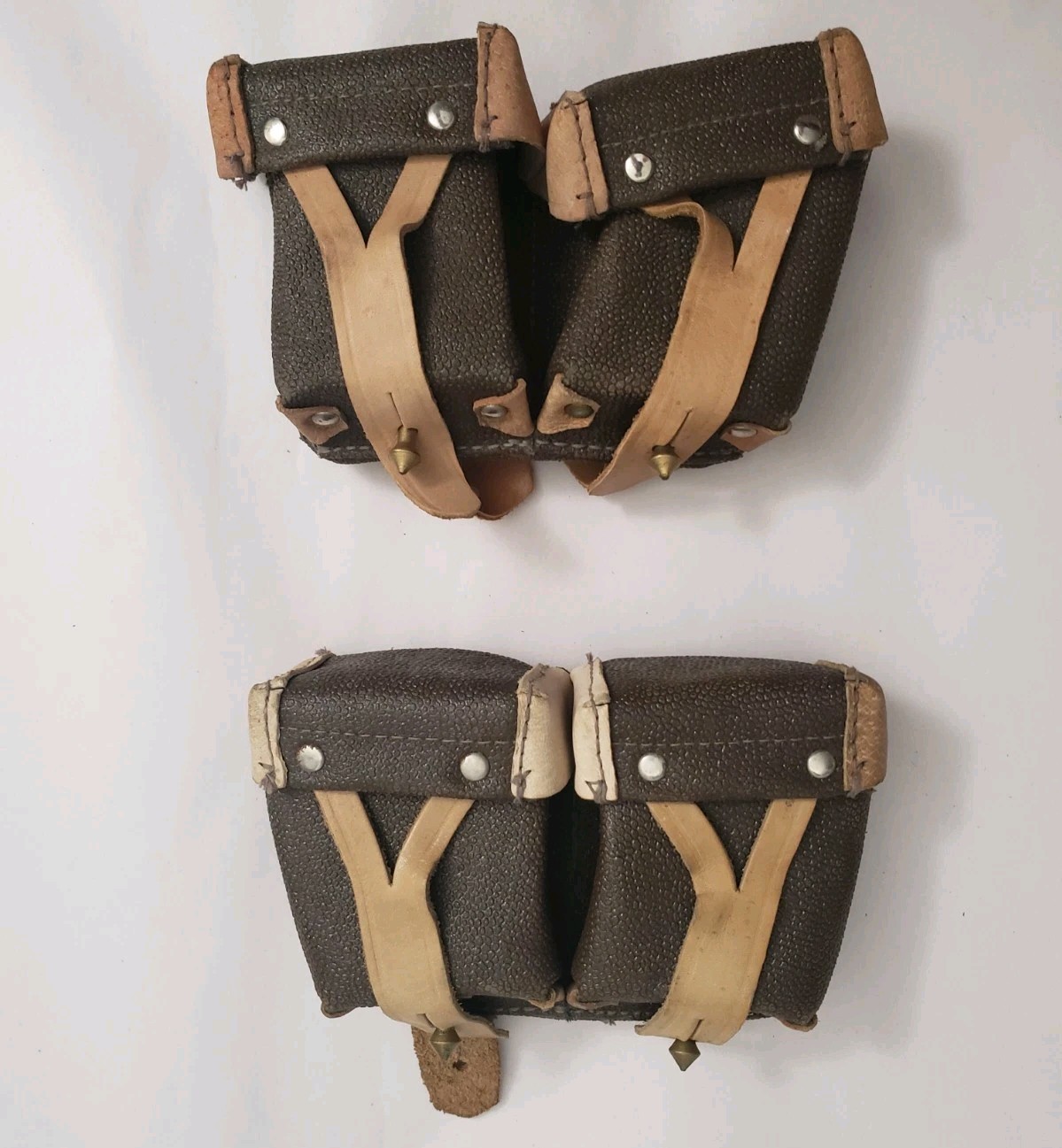 Pair of Russian Mosin Nagant 7.62x54 M91/30 Rifle Ammo Pouches Pouch Qty 2