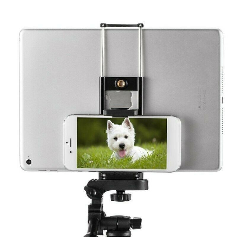 Universal Tripod Mount Holder Stand Bracket Adapter For Phone iPad iPhone Tablet