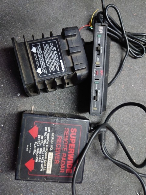K40 Front And Rear Radar Detector With Control Box