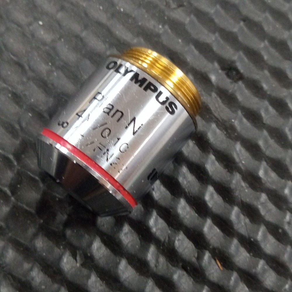 Olympus Plan N 4x / 0.10 FN22 Microscope Objective (J)