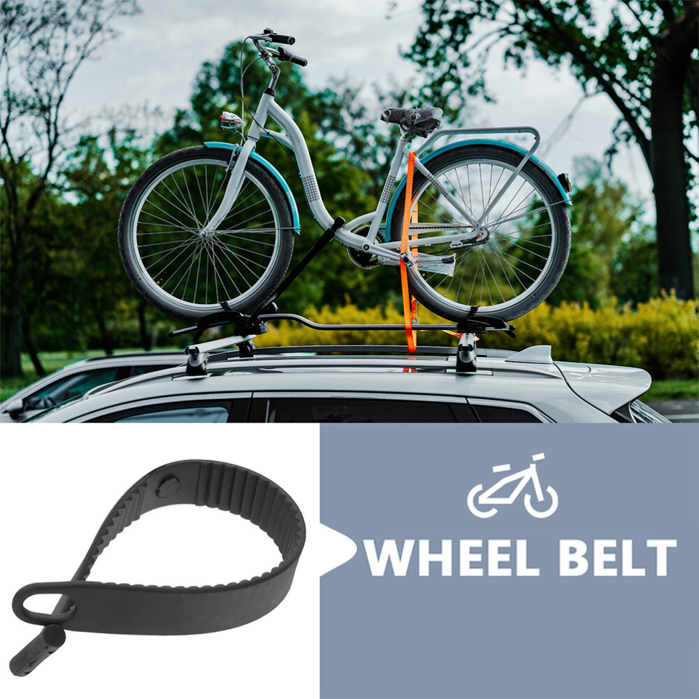 2PCS Bike Fastening Rubber Strap Cycling Fixed Strap Multi-use Rubber Strap