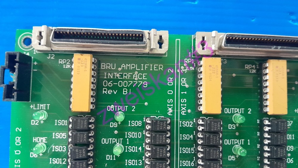 BRU AMPLIFIER INTERFACE 06-007779 REV Bl USED.