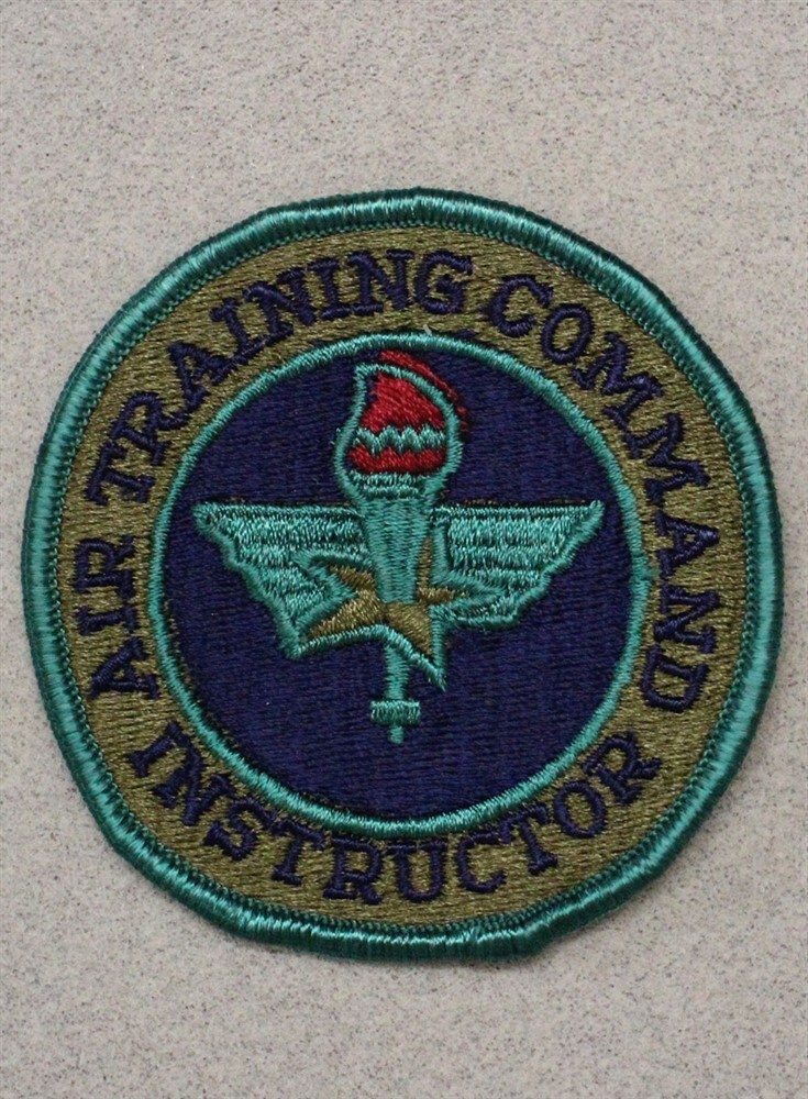 USAF Air Force Patch 232: Air Training Command Instructor - 3", subdued