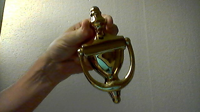 Baldwin Colonial Door Knocker - USED - Solid Brass