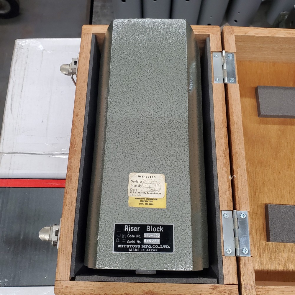MITUTOYO HEIGHT MASTER GAGE RISER 515-117