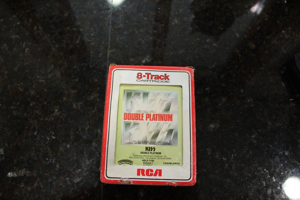 Vintage 8 Track Tape Kiss Double Platinum RCA Volume 1 Rock Music Collectible