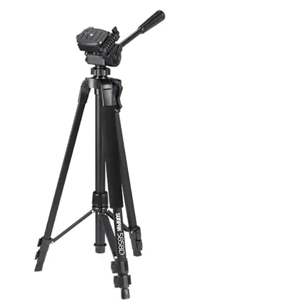 Sunpak - PlatinumPlus  58" Tripod - Black