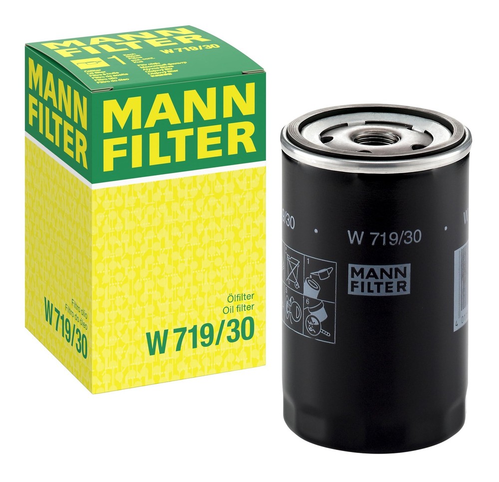 Mann Filter W 719/30 Spin-On Oil Replacement Compatible With VW...