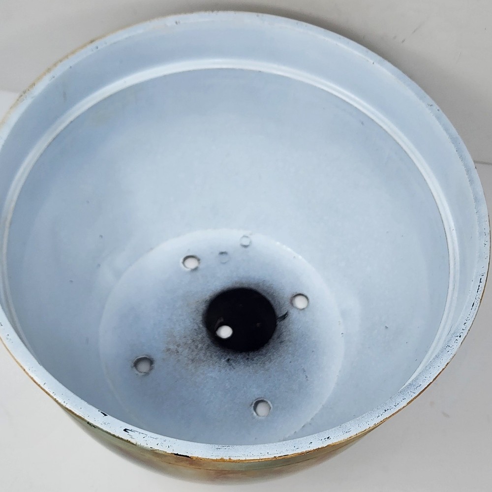 Faux Marble Plastic Pòt