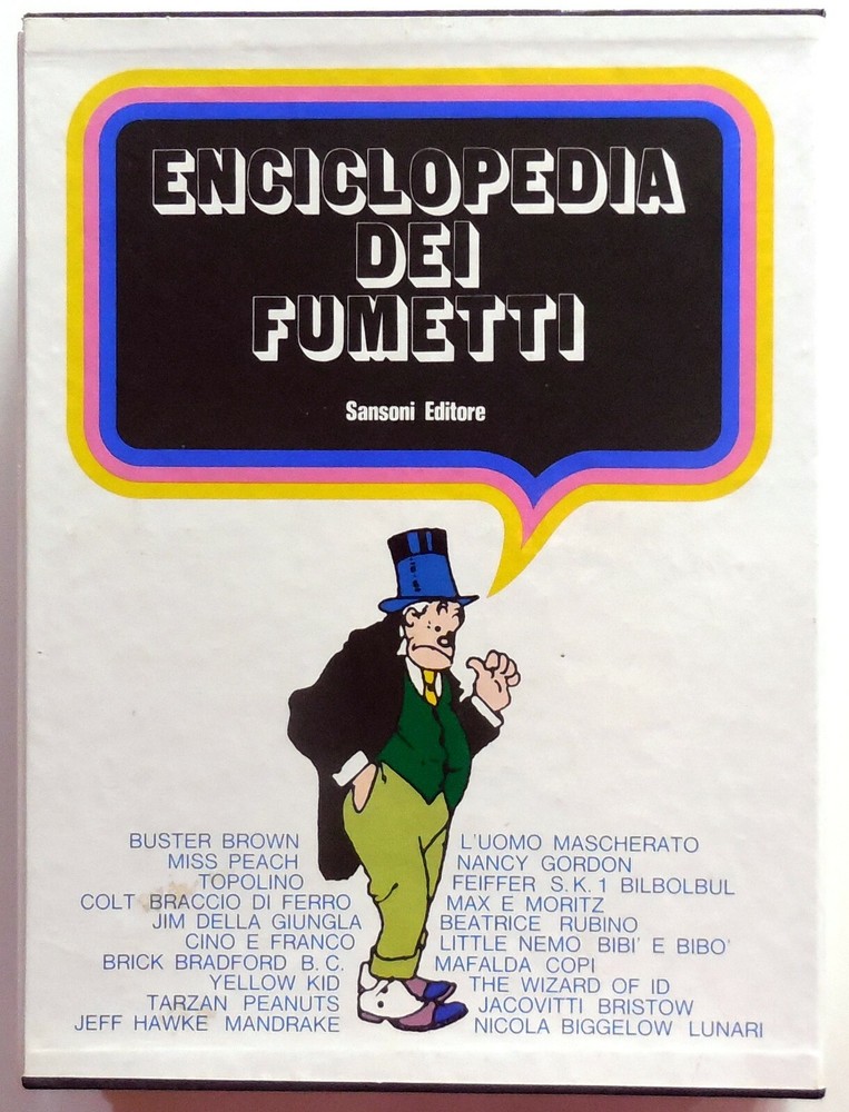 1970 SAMSONI 5 VOLUME ENCYCLOPEDIA COMICS BOX SET