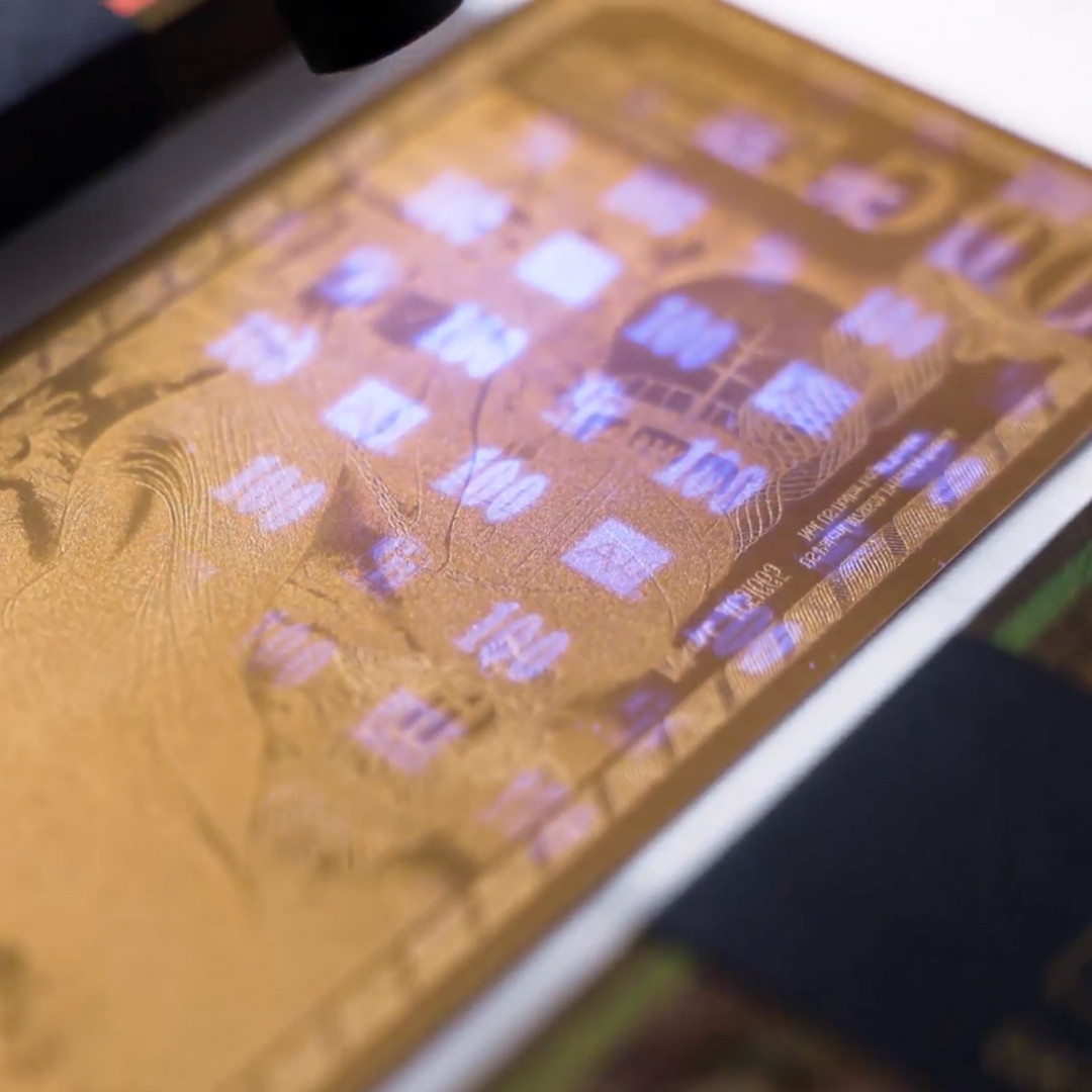 2025 - 2 OKLAHOMA Goldback Aurum Gold Foil Note 1/500 oz 24kt .999 Fine IN STOCK