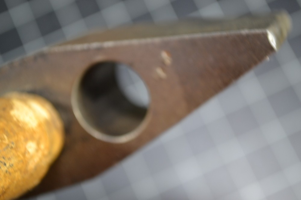 STANLEY / BELL SYSTEM - STRAIGHT PEIN HAMMER - ALL ORIGINAL - WITH PEG HOLE