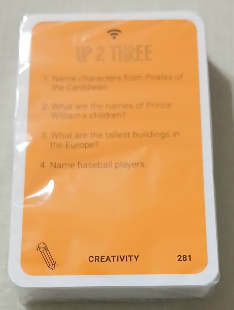 Know! Game Ravensburger Replacement Part - Yellow Quiz Deck NEW