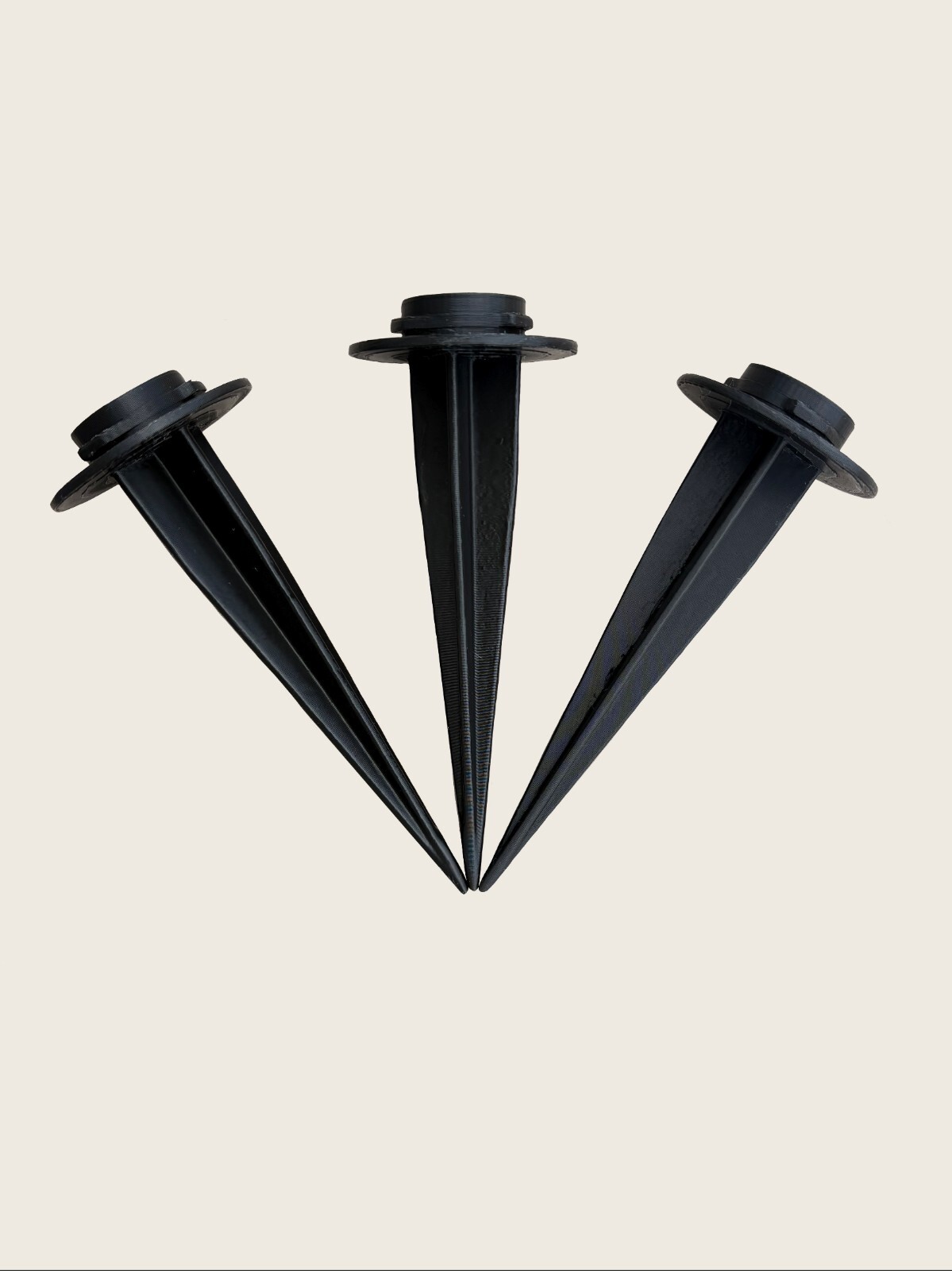 Replacement Ring Outdoor Solar or Battery Powered Lighting Stakes (3 PACK)