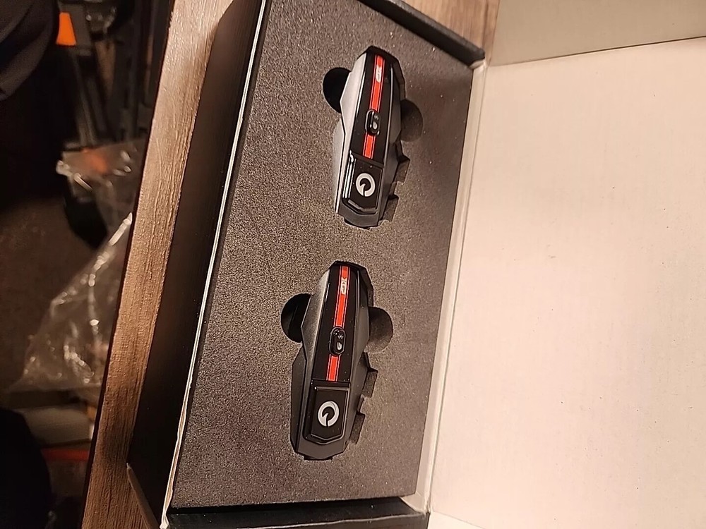 XGP Motorcycle Intercom Headset - 2 Pack - Bluetooth w/ Music Sharing