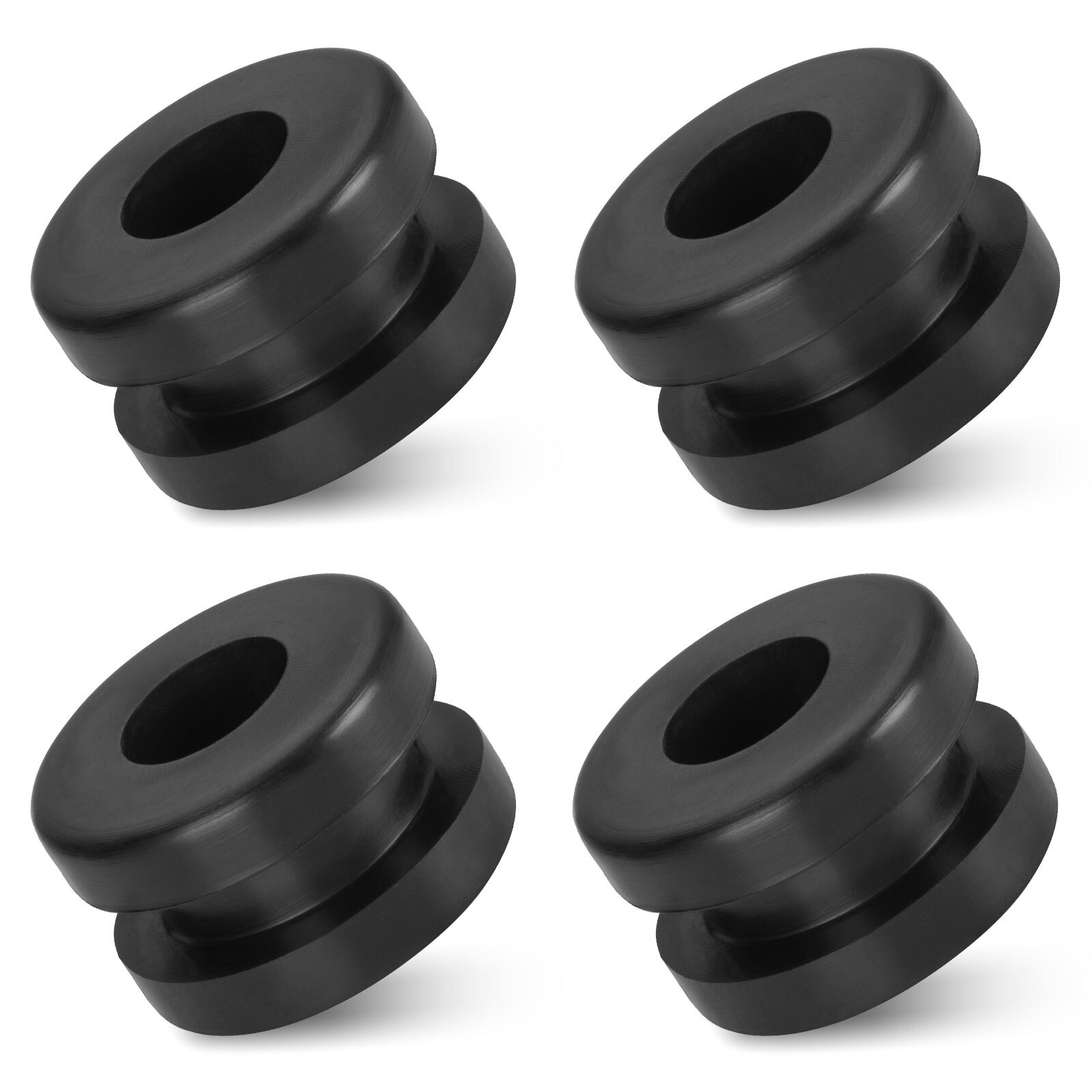 4x Rubber Heel Guard For Yamaha Warrior 350 Banshee 350 Blaster 200 90480-18411