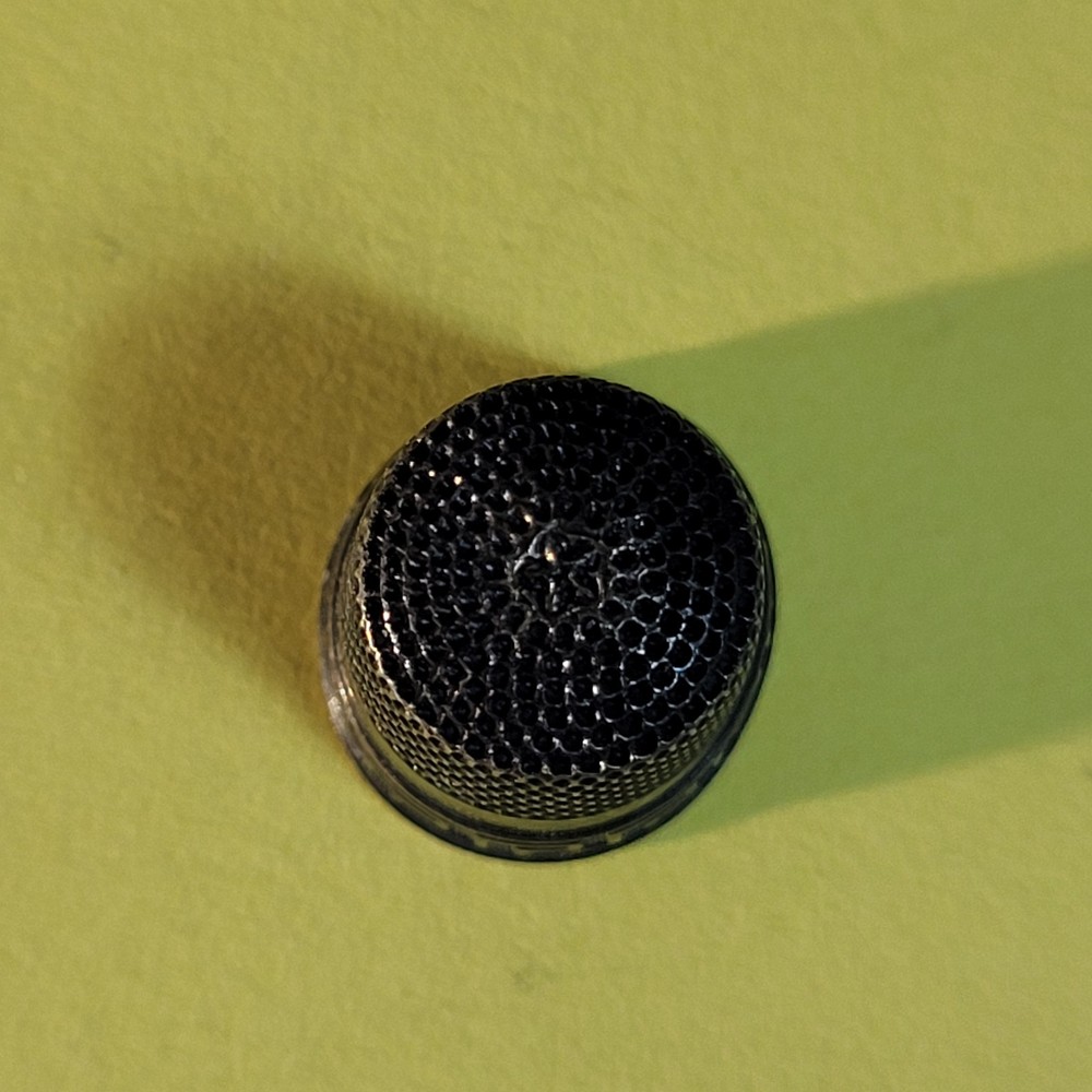 Antique Simons Bro. & Co. Sterling Silver Thimble USA c. 1920