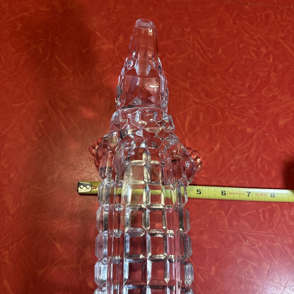 Icy Craft Acrylic Alligator Cracker Serving Dish 19”