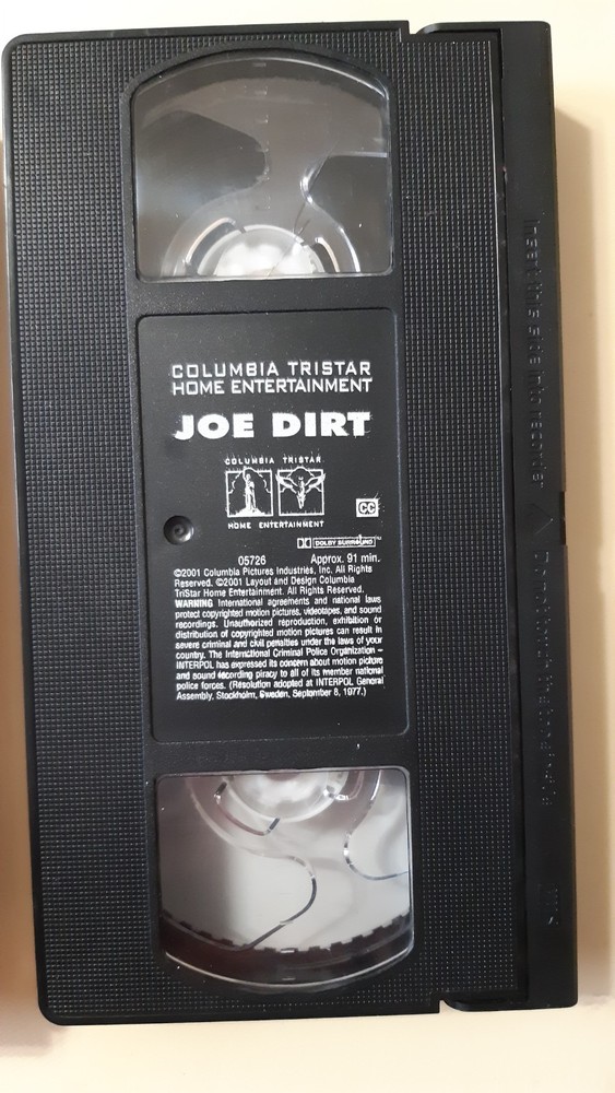 Joe Dirt (VHS, 2001) David Spade