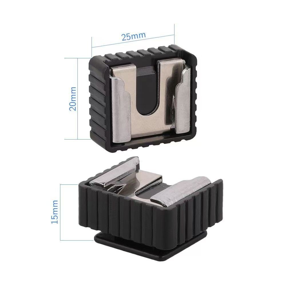 Flash shoe socket SC-6 adapter light base hot shoe mount with 1/4mount