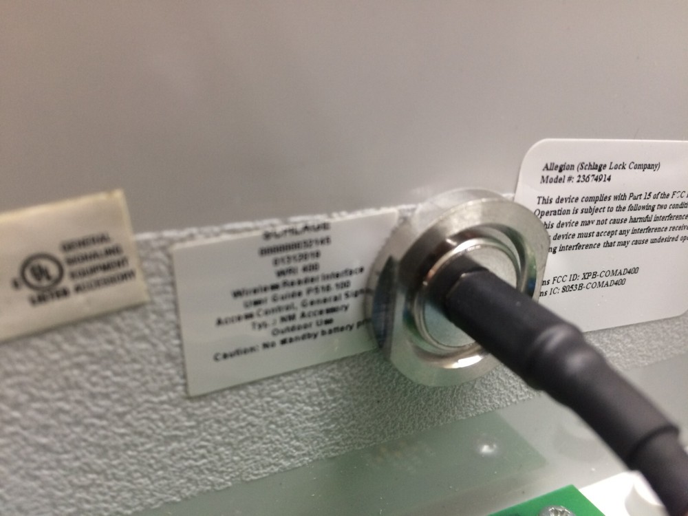 Schlaga WRI400 Wireless Reader Interface Model 23674914 Wireless Access Control