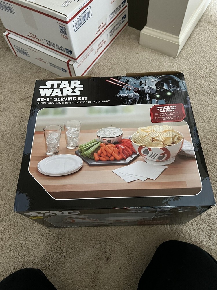 Star Wars BB-8 Serving Platter OPEN BOX