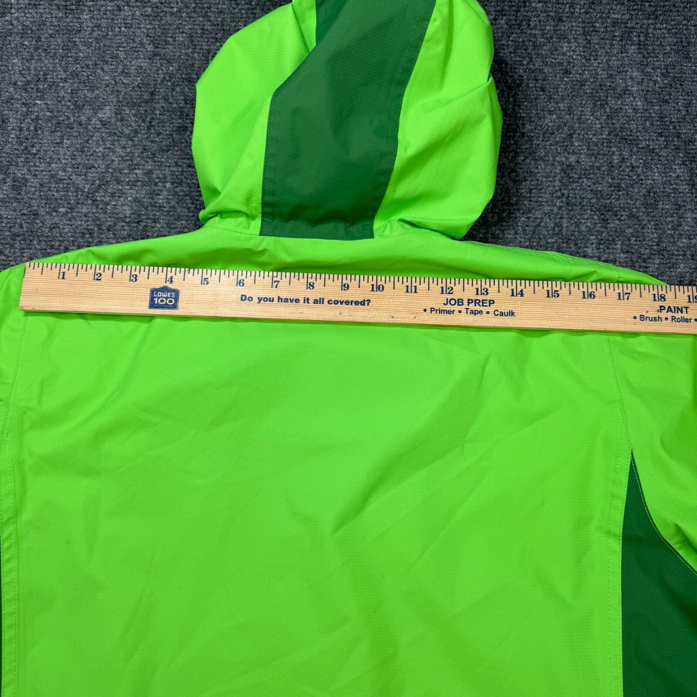 Killtec Parka Boys 14 Green Outer Shell Waterproof Windproof Full Zip Jacket