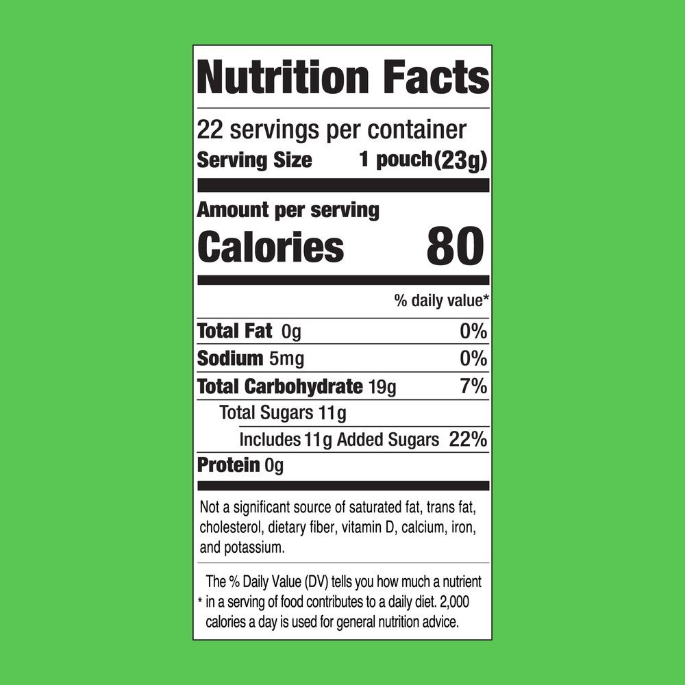 Unspeakable Apple Strawberry Fruit Snacks 22 Count