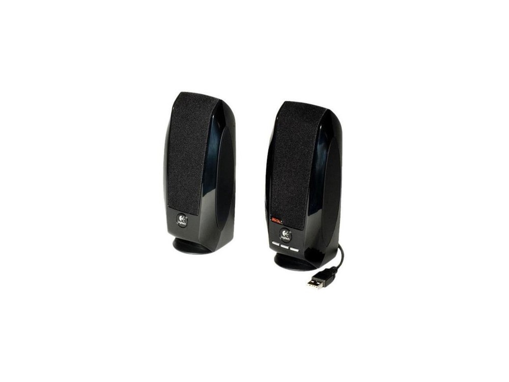 Logitech S150 2.0 Speaker System - 1.2 W RMS - Black