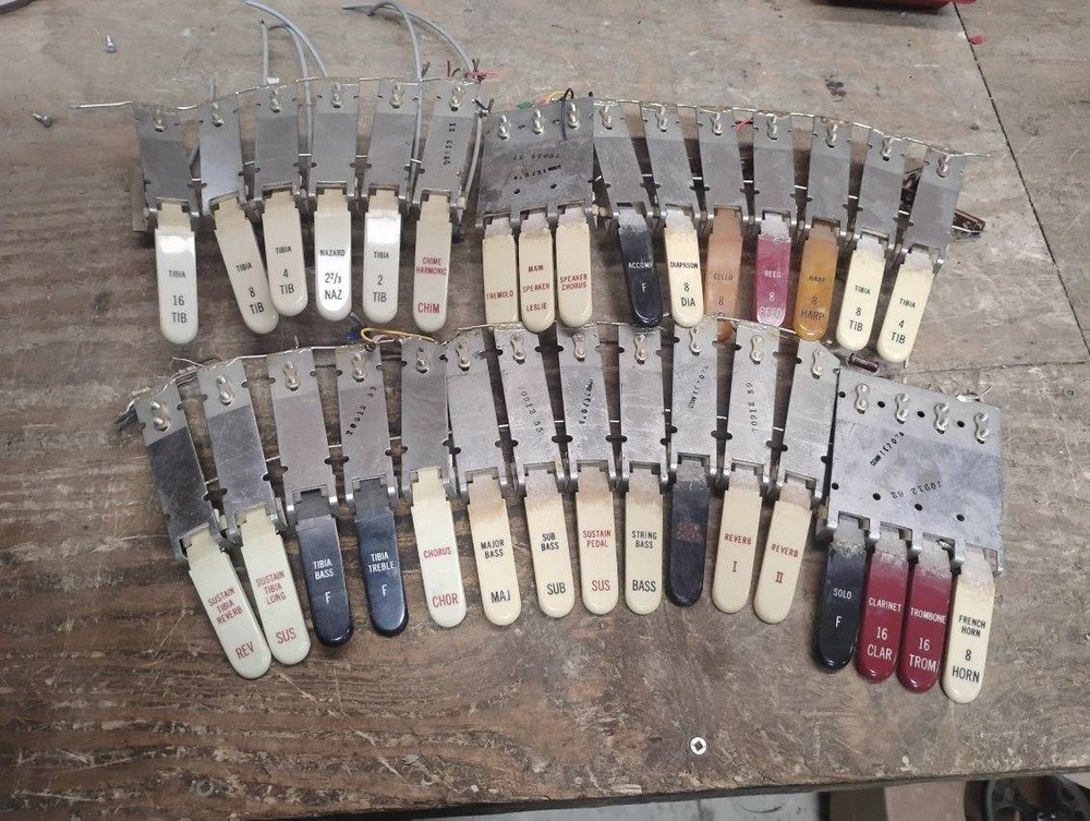 Vintage Conn Organ Tabs! MAKE OFFER!