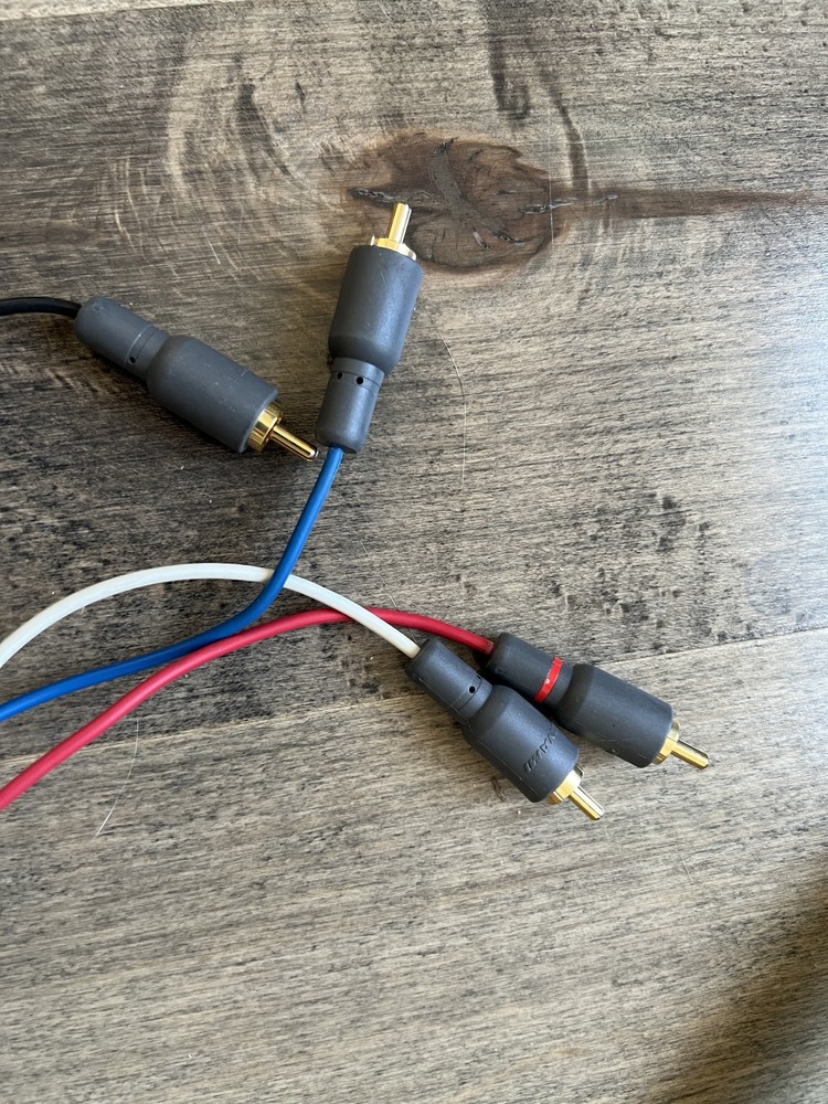 Tsunami RCA Audio Cables 4 Channel-RCA Double Shielded Audio Cables