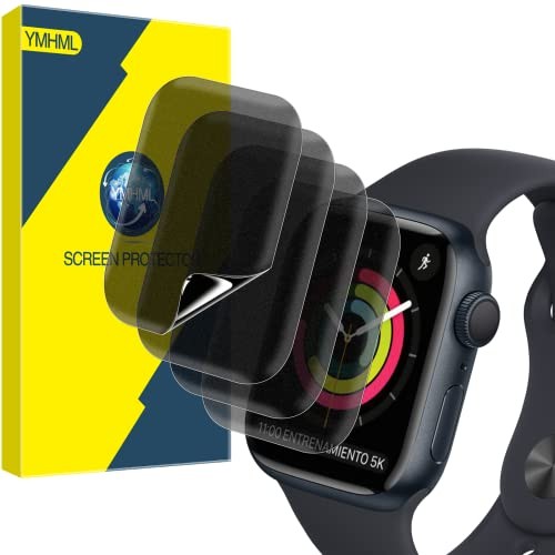 [ 4 Pack Privacy Screen Protector Compatible for Apple Watch Series 3/2/1