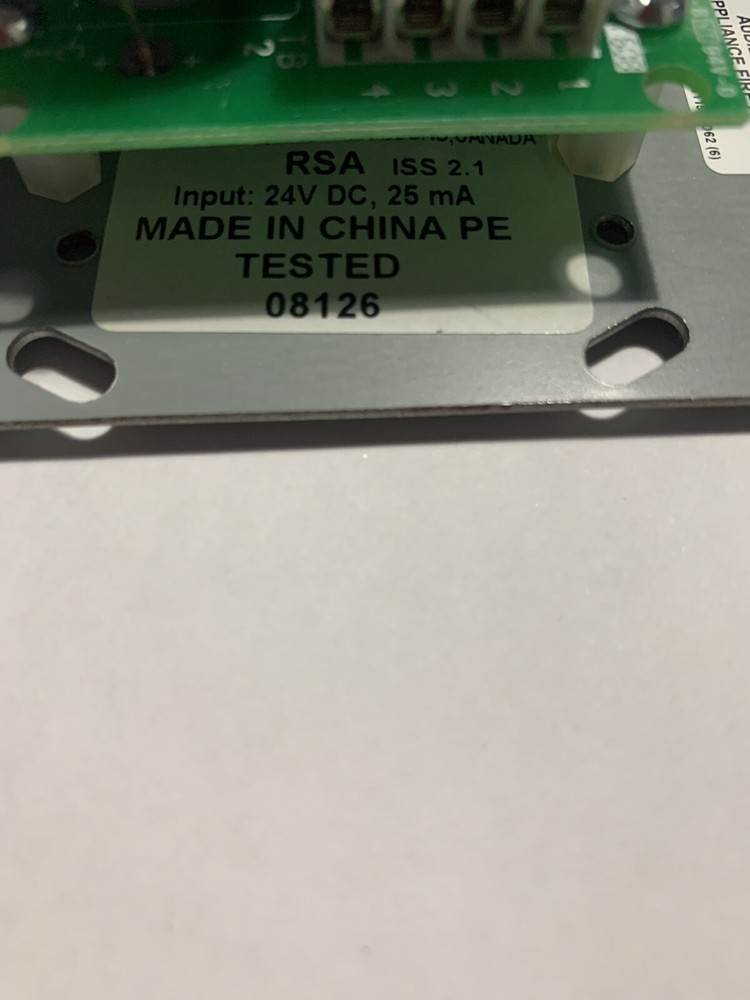 General Electric Security RSA Mdl Riser Supv Assy Module NEW