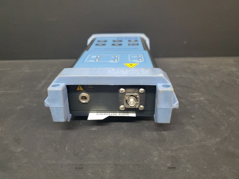 Exfo Fiberoptic Light Source Meter FLS-230A w/Case Leads AS IS