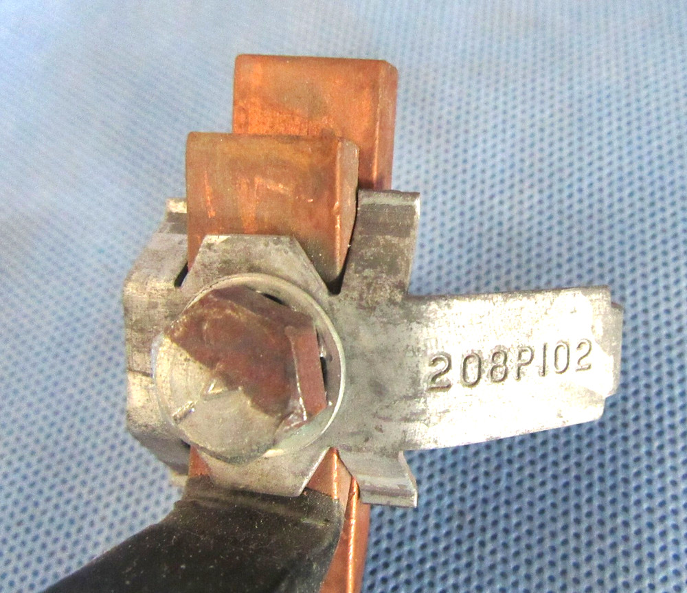 Set GE THFP QMR Panel Board Switch Mounting Hardware Kit / Strap 208P102 208P103
